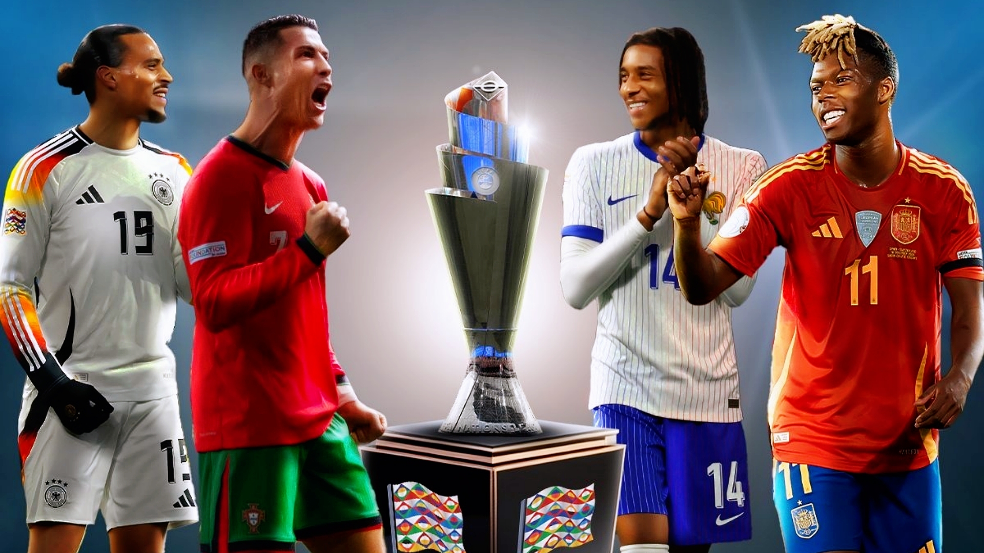 欧国联赛迎来新一轮激烈对决，球队备战